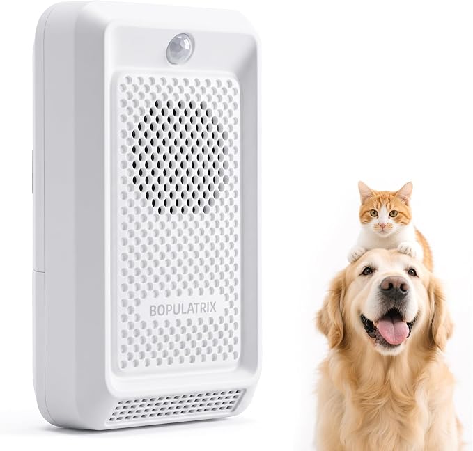 Cat Litter Deodorizer-White ABS Rechargeable Pet Odor Eliminator | 30dB Quiet Internal Circulation, 60-Day Plant Refill, Safe for Cats, Chemical-Free (Fits Litter Box, Bathroom, Car)