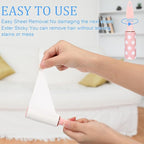 Hushee 12 Pcs Mini Lint Rollers for Pet Travel Size Clothes Roller Hair Lint Removers Sticky Tool for Clothes, Gift Bags, Pet Hair Removal