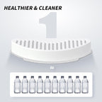 uahpet Official Water Fountain Filters Upgraded 3 Filters & 6 Sponges for 67oz/2L Automatic Pet Fountain
