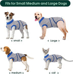 Kuoser Recovery Suit for Dogs Cats, Soft Dog Surgery Suit Female Male Spay | Professional Dog Onesie for Surgery, Substitute E-Collar & Cone, Prevent Licking Dog surgical suit Pet Neuter Suit