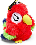 Barkbox Super Chewer Tough Dog Chew Toys for Aggressive Chewers, Plush 2 Toys in 1 (Parrot - Large) | Durable Dog Toy for Aggressive Chewers - Plush