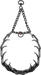 Herm Sprenger Prong Collar for Dogs Training – Quick Release Buckle & Swivel Ring for Easy Use – Made of Durable Steel Chrome Plated in Germany– 3.2mm Prongs for Large Dogs with 20-26" Neck