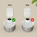 5 Pack Replacement Filter for FS40PRO Cat Fountain 135 fl oz/4L,6 Layer Filters for Pet Fountain