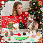 Cat Advent Calendar 2026-24 Days Christmas Countdown Calendar for Pets with Interactive Toys & Costume Accessories, Xmas Ideal Gift for Cats Lovers - Image 4