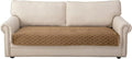 Eismodra Couch Cover,Sectional Couch Covers,Sofa Covers for 3 Cushion Couch,Anti-Slip Sofa Slipcovers for Dogs Cats Kids Loveseat Recliner L Shaped Armrest Backrest,Coffee 36''x63''(Only 1 Piece)
