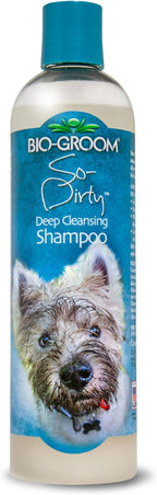 Bio-Groom So-Dirty Dog Shampoo, Quick Rinse Pet Shampoo, 12 fl oz, 1-Pack | Dog Bathing Supplies, Puppy Wash, Grooming Supplies, Cruelty-Free, Made in USA