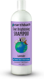earthbath Lavender Dog Shampoo, Deodorizing Dog Wash, 16 Oz (1 Pack) | Coat Brightening Shampoo for Dogs, Made in USA, Cruelty Free Pet Shampoos