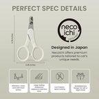 Necoichi Purrcision Stainless Steel Cat Nail Clipper, Made in Japan (Gray)