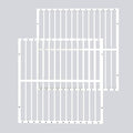 Dog Playpen 32" Height – Heavy Duty, Foldable | 25mm Steel Tubes, 40.8 lbs sturdy frame, rubber non-slip feet, indoor outdoor, Small Medium Dogs