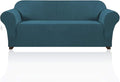 Stretch Sofa Cover Slipcover Couch Covers for 3 Cushion Couch Furniture Protector Sofa Covers with Non Slip Elastic Bottom Dogs Pet Friendly Fitted (Sofa, Deep Teal)