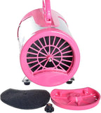 SHELANDY Groomer Partner Pet Hair Force Dryer Dog Grooming Blower with Heater (Pink)
