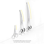Tweezerman Pet Grooming Scissors-Rounded Tip Trimming Scissor for Dogs/Cats