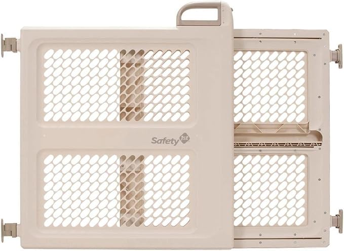 Safety 1st Baby Gates for Doorways, Pressure Mount Lift, Lock and Swing, Dog Gates, Hardware Gate for Stairs, Fits 28"-42" Wide