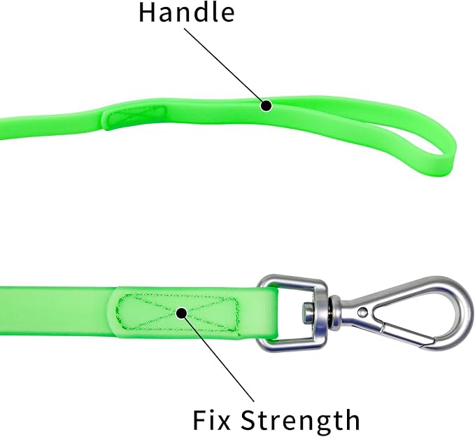 Waterproof Dog Training Leash 50FT 30FT 15FT 10FT 5FT Heavy Duty Recall Long Lead for Large Medium Small Dogs