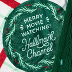 Hallmark Channel Oversized Blanket with Sherpa Backing Merry Movie Watching - Image 3