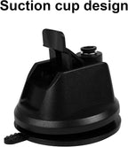 TTcat Cat Wand Toys with Suction Cup, Interactive Bird Simulation Cat Toy Set,Cat Teaser Cat Toys,Flexible Steel Wire and 3Pcs Replacement Feather Refills with Bells.