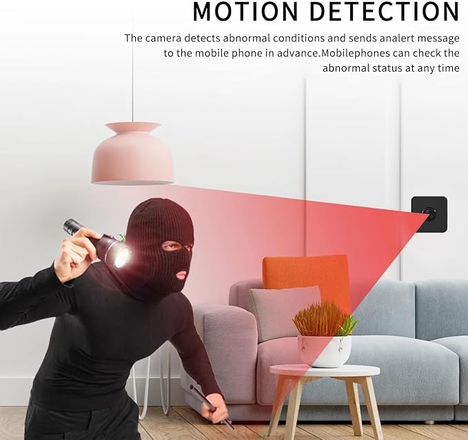 Mini Indoor Security Camera Wireless Home Small Outdoor WiFi Pet Cameras,2026 1440P HD Tiny Nanny Cam, Wide Angle,Night Vision,Home Indoor Outdoor Camara, No Need WiFi Camaras,For House Security