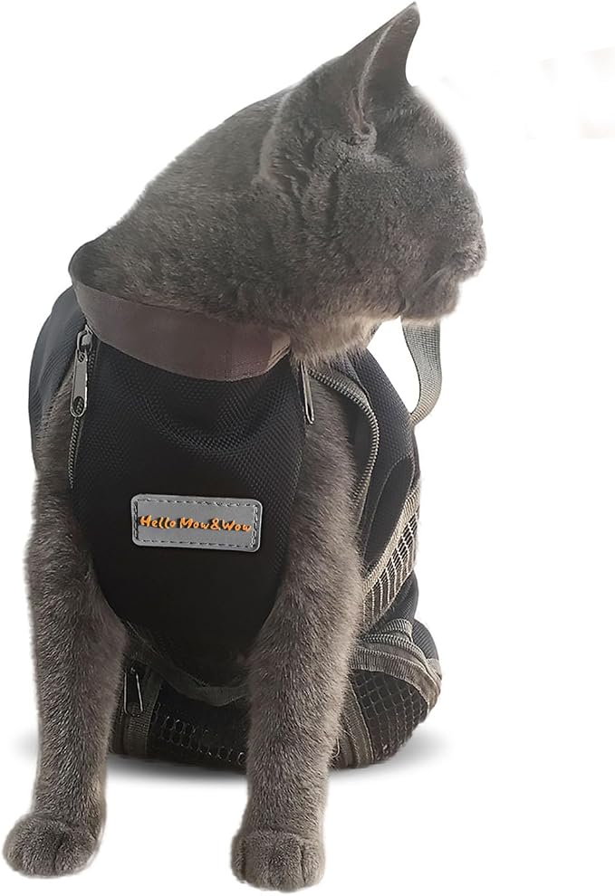 Cinf Cat Restraint Grooming Bag, Anti-Scratch Tool for Nail Trimming | Safe grooming restraint bag controls cat movement for bathing, nail trimming, injections and veterinary examinations