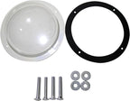 Dog Fence Window - Clear View Dome Pet Peek Window - 12.4in for Dog/cat/Horse,Even Children (2 Pack)