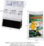 Mutt Mitt® 2-Ply Dog Waste Station Header Bags, 100 Count | Same Mutt Mitt® bags found in dog waste stations, 2-ply mitten design, 300% thicker than mini roll bags