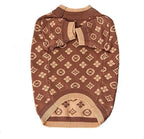 Everything Chic Luxury Dog Sweater – Soft Knit Designer Pet Outfit for Small Dogs & Puppies, XS–L, Stylish Warm Clothing for Yorkies, Chihuahuas, Dachshunds, Maltese, French Bulldog