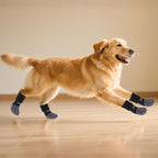 Dog Socks Shoes for Hot Pavement to Prevent Licking Paws, Summer Anti Slip Pet Booties with Grip Traction Control for Hardwood Floors, Grippy Boots & Paw Protectors for Small Medium Large Senior Dogs