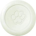 WEST PAW Zogoflex Zisc Dog Flying Disc, High Flying Aerodynamic Disc for Dogs Puppy – Lightweight, Floatable Disc for Fetch, Tug of War, Catch, Play – Doubles as Food/Water Bowl, Large 8.5", Glow