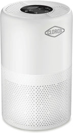 Clorox Medium Room Turbo Air Purifiers for Home With True HEPA Filter | 1,000 Sq Ft | Reduces 99.9% of Mold, Viruses, Wildfire Smoke, Allergens, Pet Allergies, Dust | Whisper Quiet
