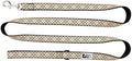 RC Pets 1" x 6 ft Dog Leash, Tan Tartan