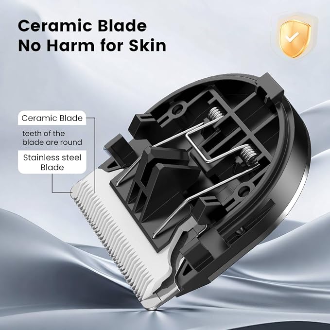 Detachable Replacement Blades for Horse Grooming Clippers, Pet Hair Shaver with Widen Ceramic Blades for Dogs, Cats, Sheep, Other Animals