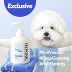 HYPONIC Shampoo for Bichon Frise - Hypoallergenic Breed-Specific Shampoo for Bichon Frise for Full Volume, deep Cleansing, and Hair Elasticity (10.14 fl.oz)