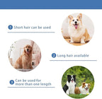 2 Pack Replacement Blade for nebot P1 Pro Pet Grooming Kit & Vacuum Size-3F | Cut Length 1/2"(13mm),Made of Ceramic Blade & Stainless Steel Blade