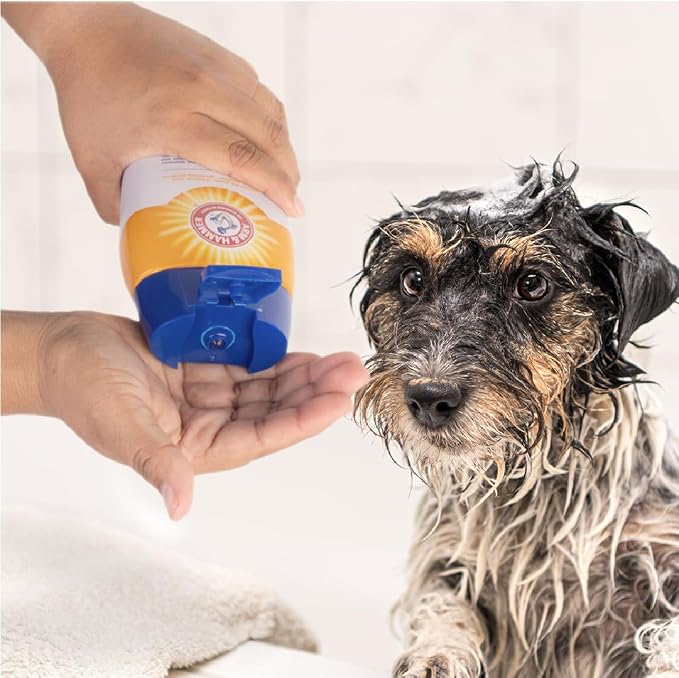 Arm & Hammer for Pets Shed Control Shampoo, 20oz Juicy Guava Scent | Professional Quality Dog Shed-Less Shampoo, De-Shedding Dog Shampoo, Free of Sodium Lauryl Sulfate & Parabens