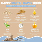 Natural Dog Shampoo and Conditioner with Aloe Vera, pH Balanced Oatmeal Shampoo for Dogs, Tear-Free Dog Shampoo Oatmeal for Sensitive Skin, OatmealDog Shampoo 1 Gallon