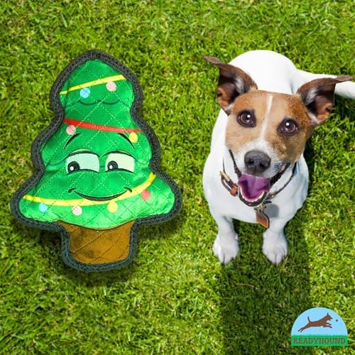 Durable Christmas Tree Squeaky Dog Toy for Aggressive Chewers, Tough Aggressive Dog Chew Toy, Chewer Dog Toy for Puppy, Small, and Medium Dogs for Holiday, Christmas, Winter - Image 4