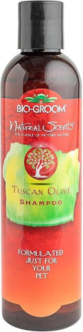 Bio-Groom Tuscan Olive Dog Shampoo - Natural Scent Pet Shampoo, Baobab Protein, Cat & Dog Bathing Supplies, Puppy Wash, Cruelty-Free, Made in USA, Quick Rinse Cat Shampoo - 8 fl oz 1-Pack | Pet Shampoo, Baobab Protein, Cat & Dog Bathing Supplies, Puppy...