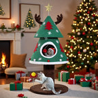 DWVO 47.2in Christmas Cat Tree by DWVO