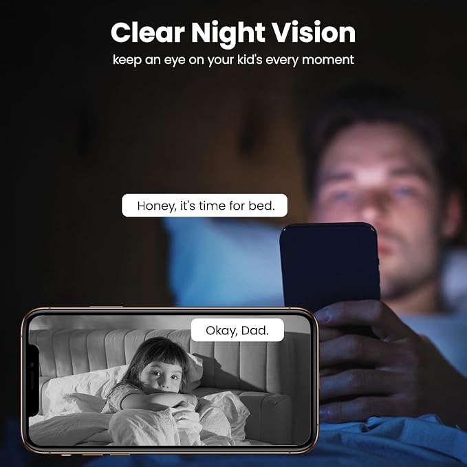wansview Security Camera, IP Camera Dual Band 5G & 2.4G Wi-Fi, Q5 5MP Black | Home Indoor Camera for Baby/Pet/Nanny, 2 Way Audio Night Vision, Compatible with Alexa, with TF Card Slot and Cloud