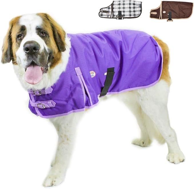 Derby Originals Ruff Pup 1200D Ripstop Waterproof Winter Dog Coat 150g Medium Weight