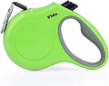 Fida Retractable Dog Leash, 16ft Heavy Duty Pet Walking Leash for Medium Dog or Cat up to 44 lbs, Tangle Free. One-Hand Brake (Medium, Green)