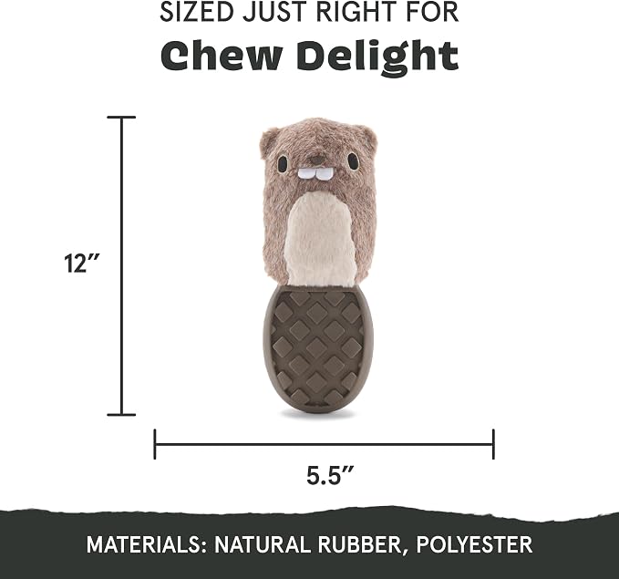 BarkBox Buck Wild Super Chewer Dog Toy - for Medium to Large Dogs | Perfect for Dogs Who Love Gnawing, Shredding and Tough Playtime Fun