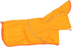 Puppia Rainlite Dog Poncho Hooded Waterproof Adjustable Lightweight Rain Jacket Poncho for Small and Medium Dogs, Yellow, Large