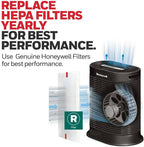 Honeywell HEPA Air Purifier Filter R 1 Pack For HPA 100/200/300, 3000, 5000 | Genuine Honeywell Filter, Airborne Allergen HEPA Air Filter Replacement Targets Wildfire/Smoke, Pollen, Pet Dander and Dust
