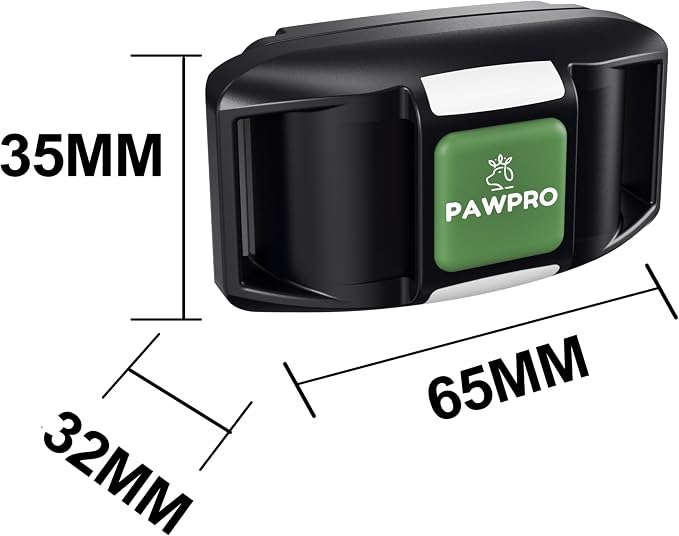 Dog Shock Collar with Remote, Unmatched 4-Mile Range, Night-Light Mode, Training Guide Included, 124 Training Levels & 4 Modes, Beep Vibration Shock, Waterproof Rechargeable, Fits All Dogs (Green)