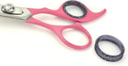 NO Buzz Dog Clippers, Tiny Trim Safety Scissor. A Silent Low Noise Pet Grooming Clipper, Right Handed Pink