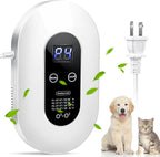 Ozone Odor Eliminator for Strong Odor 99% Cat Litter Deodorizer Dog Poof | Odor Removal Air Ionizers Home Plug-in Air Purifier for Bedroom, Toilet, Kitchen, Pets, Smoke, Formaldehyde Air Freshener