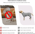 Dog Pyjamas PJS Sweater Clothing and Loungewear Suitable for Large to Giant Breeds of Dogs, Neutering Suits, Extra-Large Stretch Fabric, Four-Legged Dogs Clothes Pyjamas(Sweater Gray, 6XL)