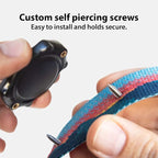 Elevation Lab AirTag Dog Collar Holder - Waterproof | Secure, Durable, Fits Any Collar Width, Doesn't Dangle, Comfortable