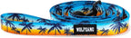 Wolfgang Heavy Duty Dog Leash, Pull-Tested to Over 800 lbs for Walking & Training, SunsetPalms Print, Large