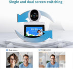 Two Way Video Camera,Dual-Band(5G/2.4G)Indoor Home Security Cameras,Baby Motion Pet Dog Camera with Phone App,Motion for Elderly/Nanny/Pet/Dog/Baby,Audio Calling Device Pan Til,Motion Detection